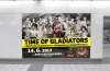 Plakty, poutae TIME OF GLADIATORS 2013